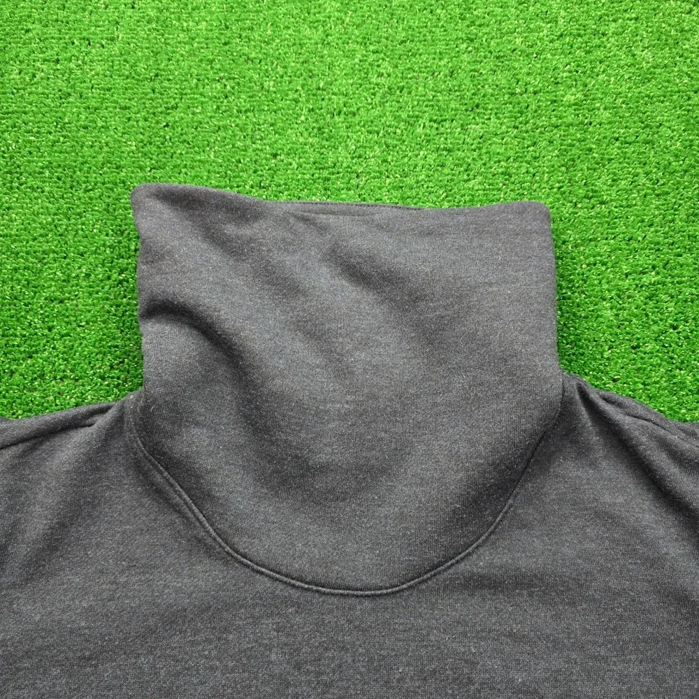 Nike Dri Fit Sweatshirt Womens Large Navy Cowl Neck Pullover Athletic 860130-473